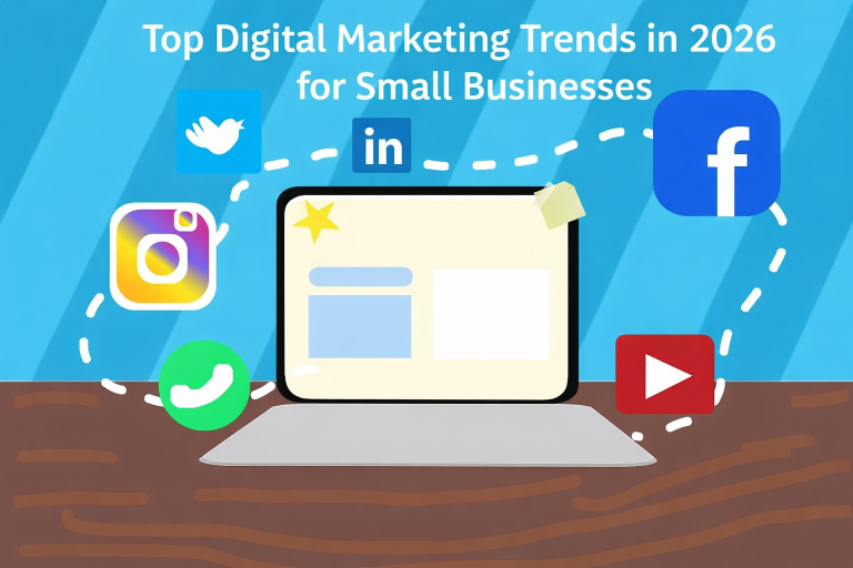 Top Digital Marketing Trends in 2026 for Small Businesses