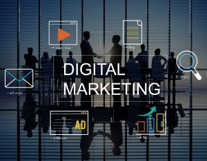 Digital marketing trends for 2026 highlighting AI automation, influencer evolution, omnichannel strategies, zero-party data, interactive content, and advanced analytics shaping customer engagement.